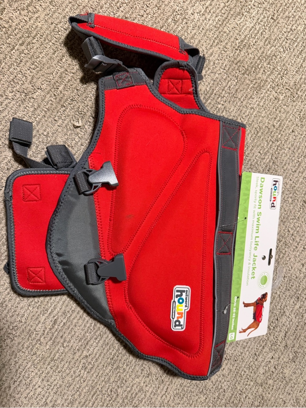 Dawson swim life jacket